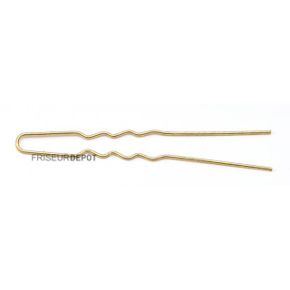 Lockennadel ARI 5 cm/24 gold-gewellt 24 Stück