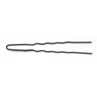 Postichnadel 6 cm/27 schwarz gewellt 35 Stück