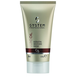 Wella SP EnergyCode L3 LuxeOil Keratin Restore Mask 30ml