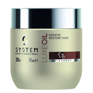 Wella SP EnergyCode L3 LuxeOil Keratin Restore Mask 200ml