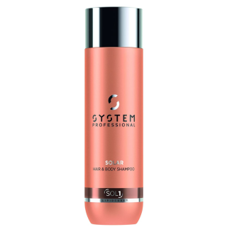 Wella SP EnergyCode SOL1 Solar Hair & Body Shampoo 250ml